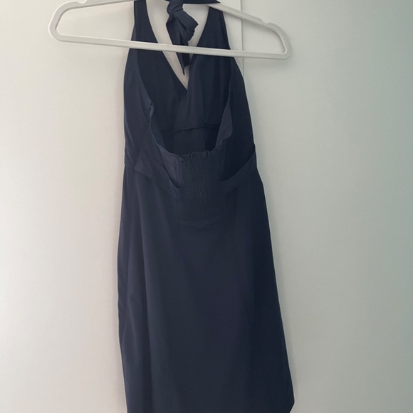 Athleta Pack Everywhere Halter Dress Blue Size 4 - Picture 2 of 3